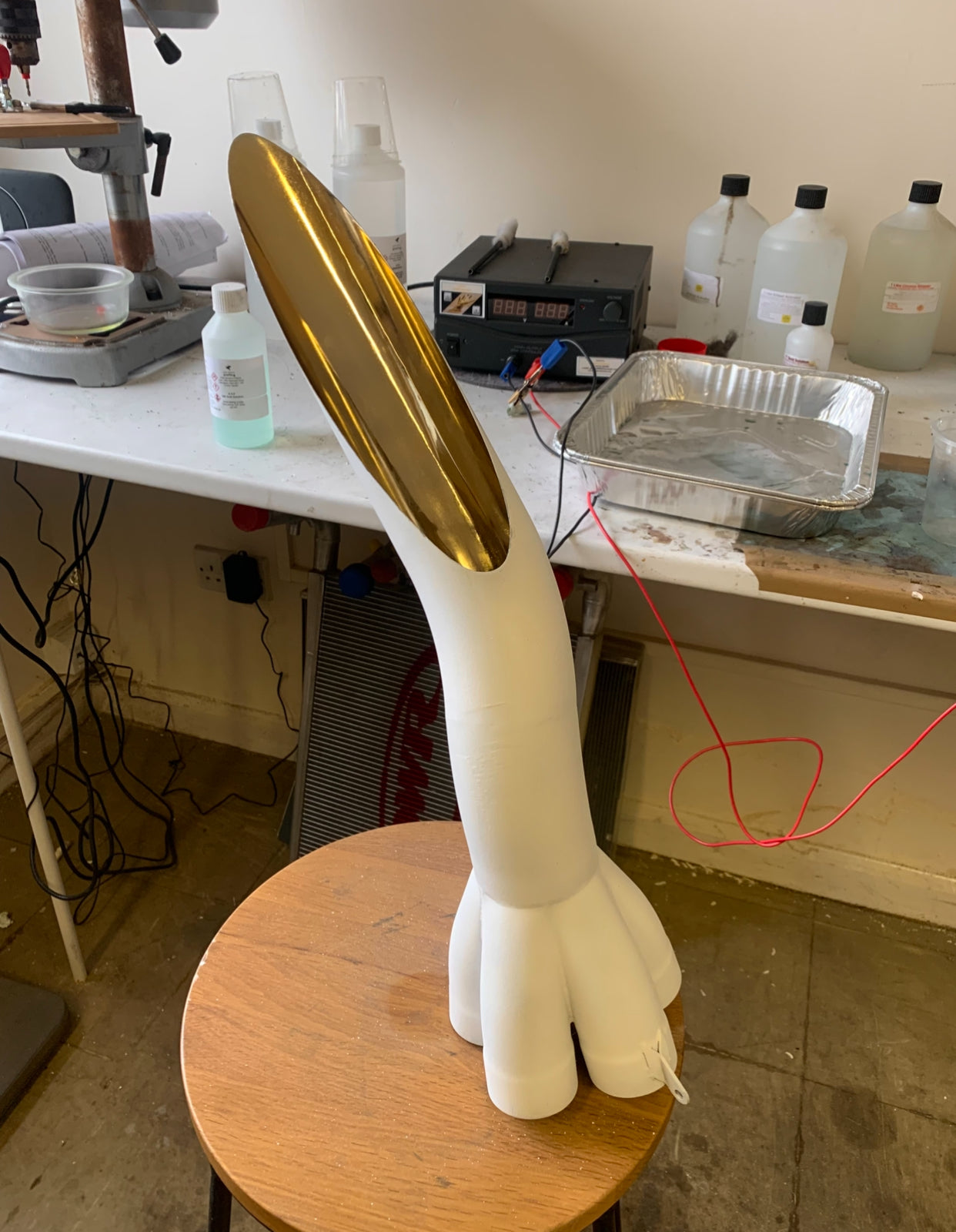 Jordan EJ11 Honda - One-Of-One 24K Gold-Plated Exhaust Sculpture