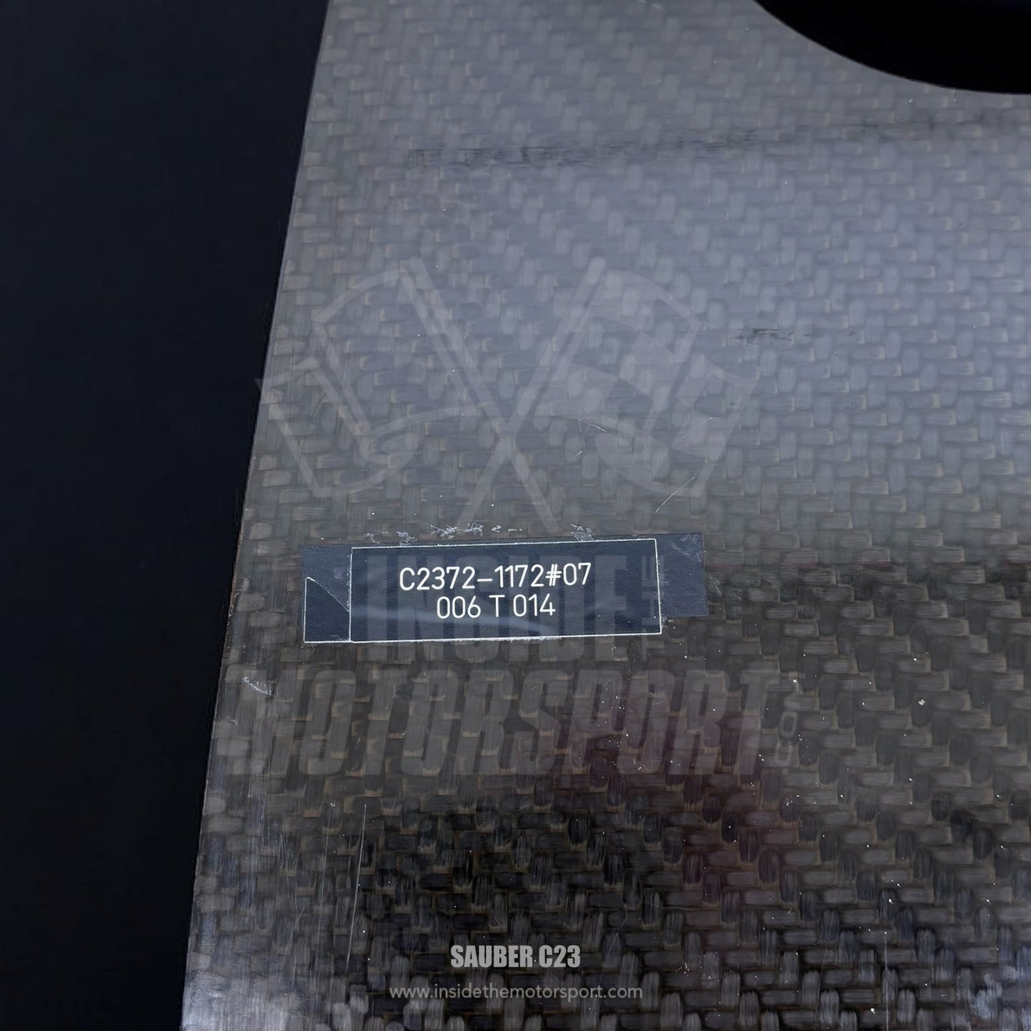 Carbon Front Wing Sauber C23 Formula One - 2004 - F1