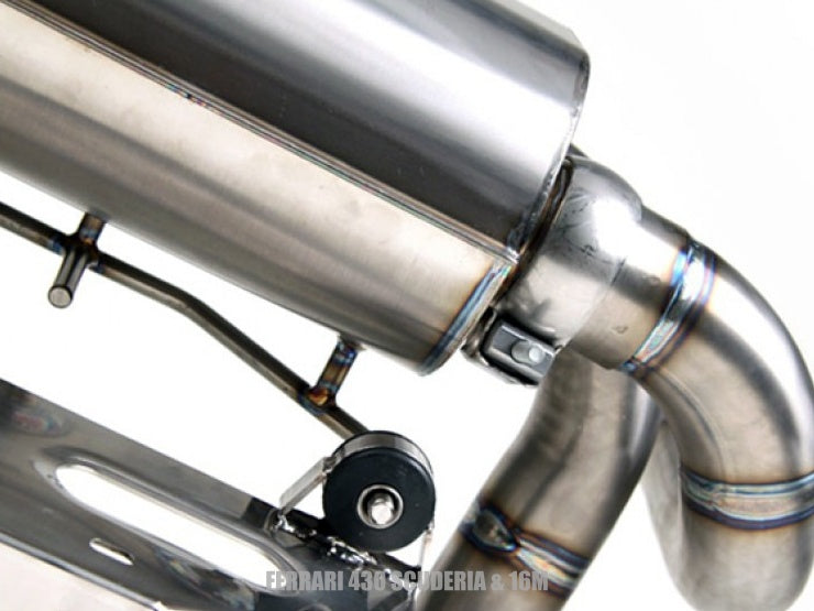 Tubi Style Ferrari 430 Scuderia & 16M Racetrack Titanium Exhaust Muffler (2007-2009)