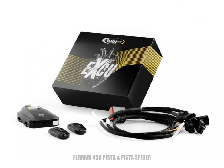 Tubi Style Ferrari 458 Italia & Italia Spider Racetrack Valvetronic Exhaust Mufflers Kit (2009-2015)