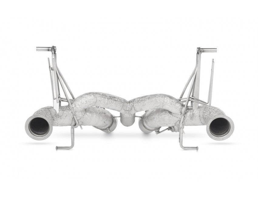 Tubi Style Lamborghini Aventador LP740-4 S Straight Pipes Exhaust with Valves (2017-2022)