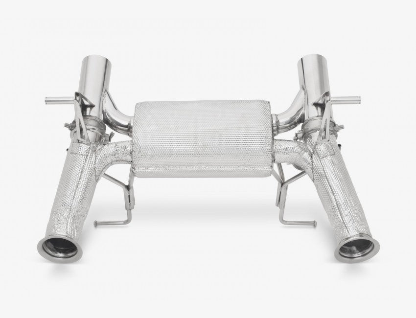 Tubi Style Lamborghini Aventador LP770-4 SVJ Exhaust Muffler with Valves (2018)