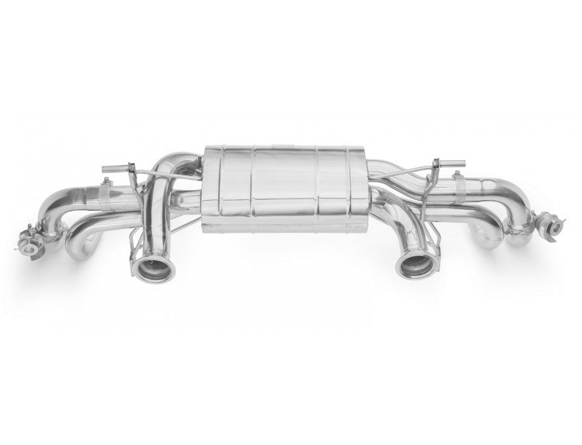 Tubi Style Lamborghini Gallardo LP560-4, LP550-2 & LP570-4 Loud Exhaust Muffler With Valves (2008-2013)