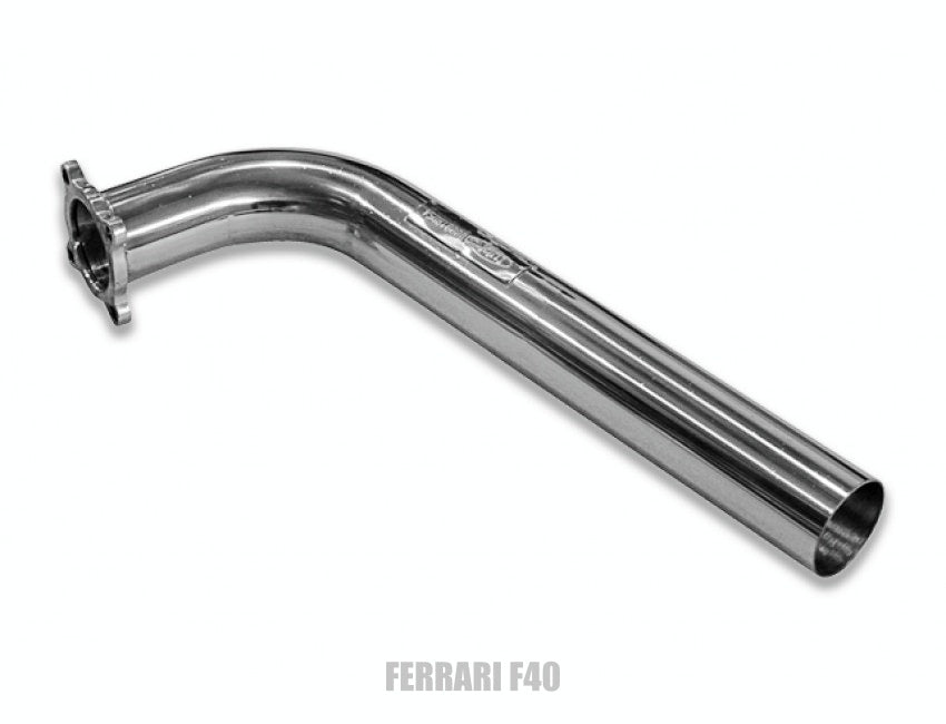 Tubi Style Inconel Pipes Connection Wastegate Muffler Ferrari F40 - For Models without a Catalytic Converter