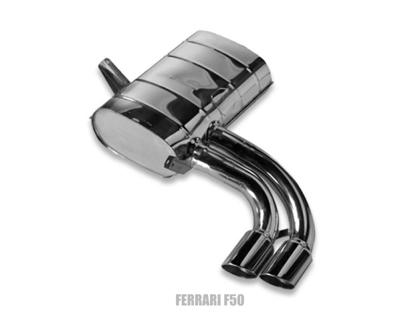 Tubi Style Ferrari F50 Stainless Steel Rear Right Exhaust Muffler