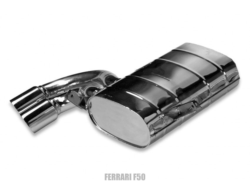 Tubi Style Ferrari F50 Stainless Steel Rear Left Louder Exhaust Muffler