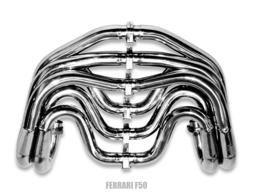 Tubi Style Ferrari F50 Stainless Steel Exhaust Manifolds