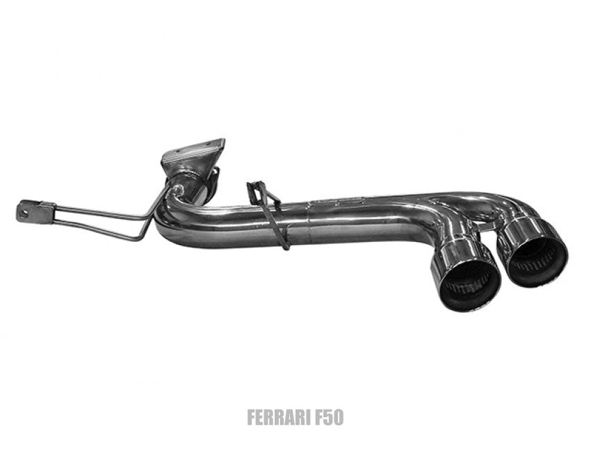 Tubi Style Ferrari F50 Stainless Steel Rear Right Straight Pipe Exhaust Muffler
