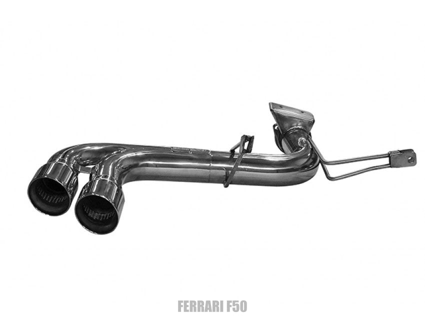 Tubi Style Ferrari F50 Stainless Steel Rear Left Straight Pipe Exhaust Muffler
