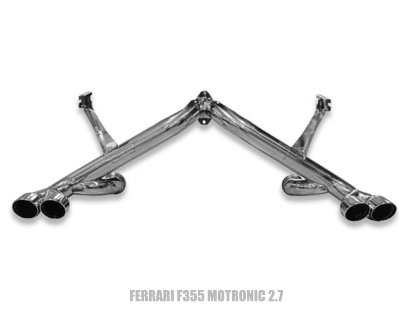 Tubi Style Ferrari F355 2.7 Racetrack Straight Pipes Exhaust (1994-1999)