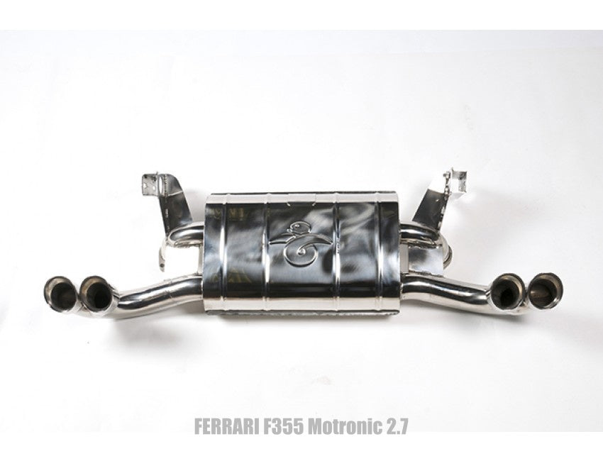 Tubi Style Ferrari F355 2.7 Racetrack Muffler Exhaust (1994-1999)