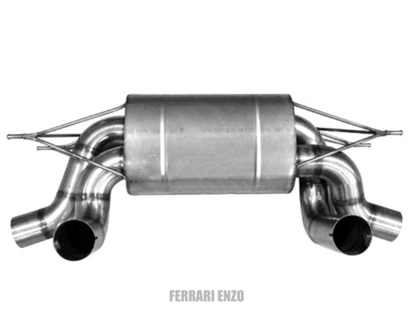 Tubi Style Ferrari Enzo Racetrack Inconel Exhaust Muffler (2002-2004)