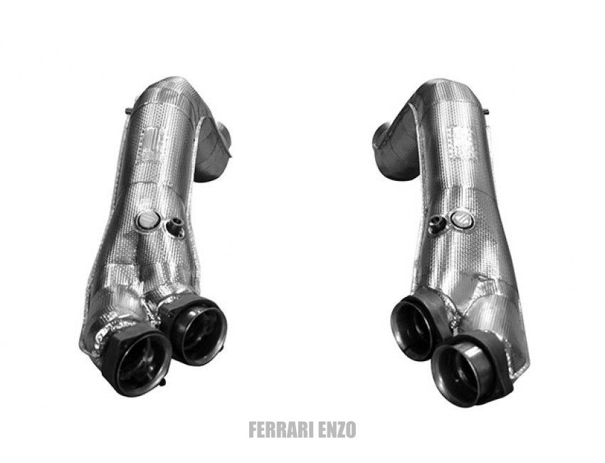 Tubi Style Ferrari Enzo Racetrack Cat Bypass High Flow Pipes Kit (2002-2004)