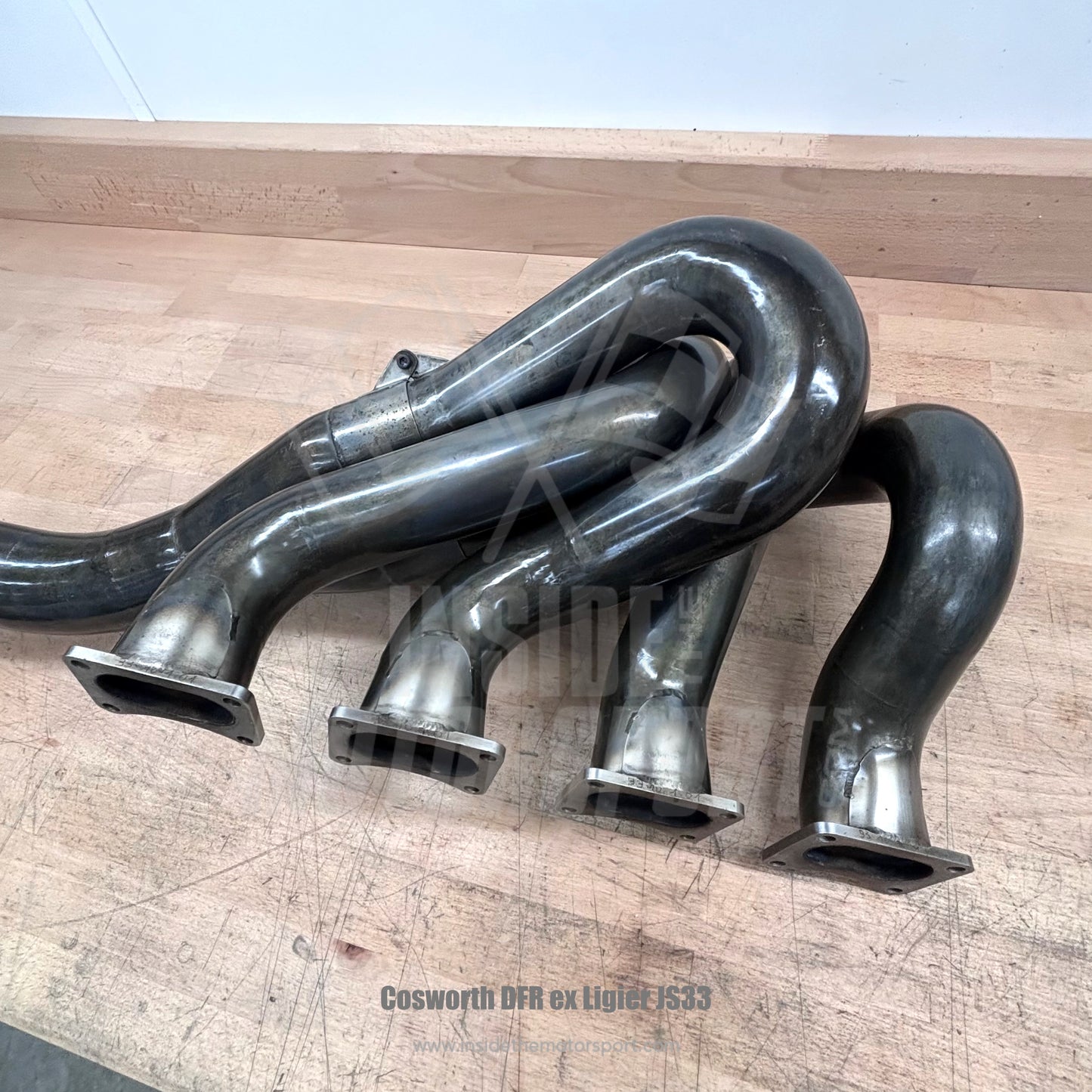 Original Left Exhaust Ford Cosworth DFR V8 Ex. Ligier JS33 (1989)