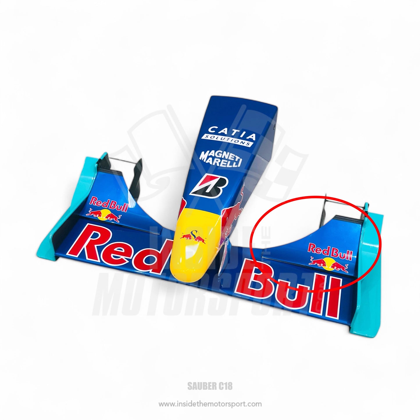 Carbon Front Left-Hand Wing (1/2) - Sauber C18 - 1999 - F1 - Formula One