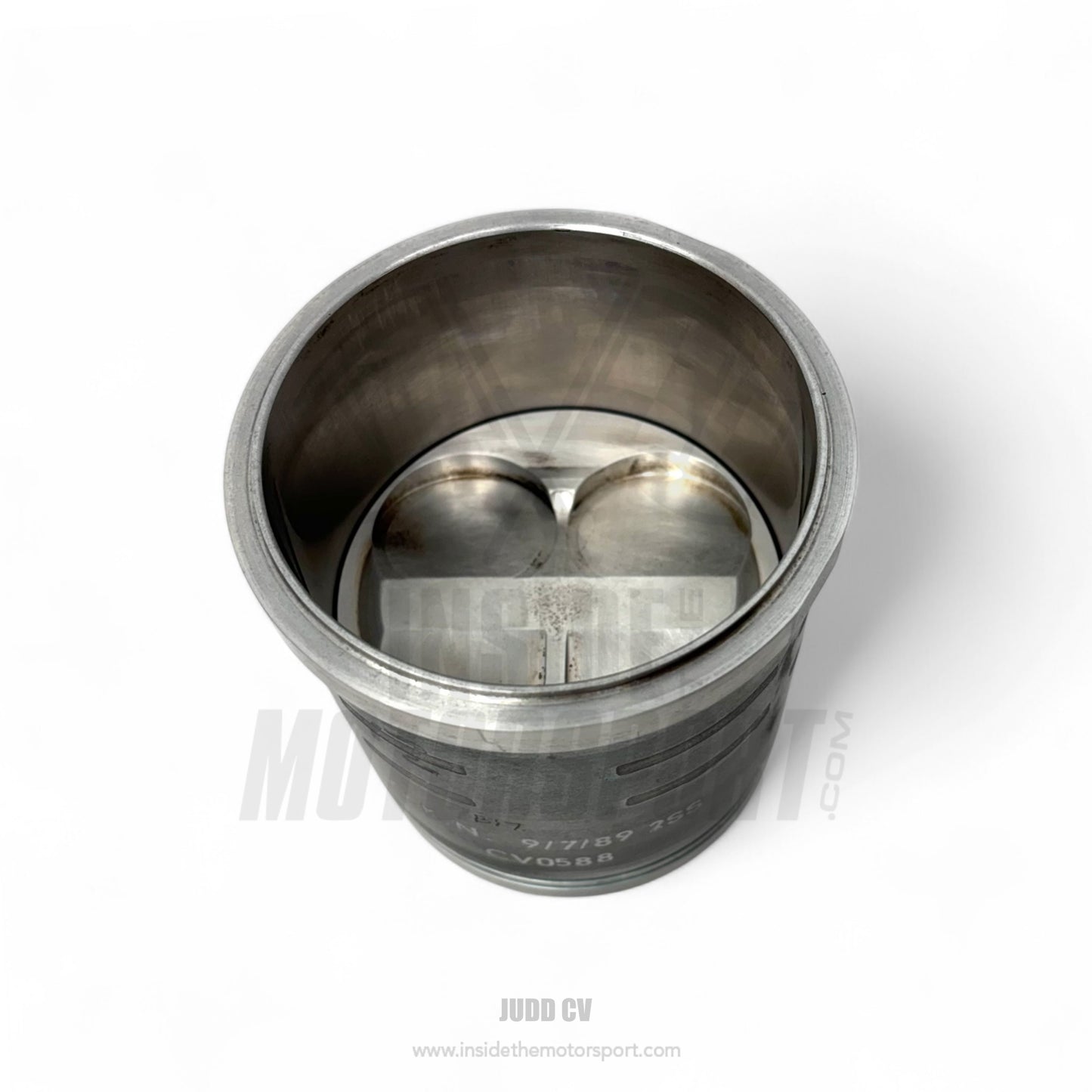 Race Used Original Piston (Omega) + Liner Judd CV Engine Formula One