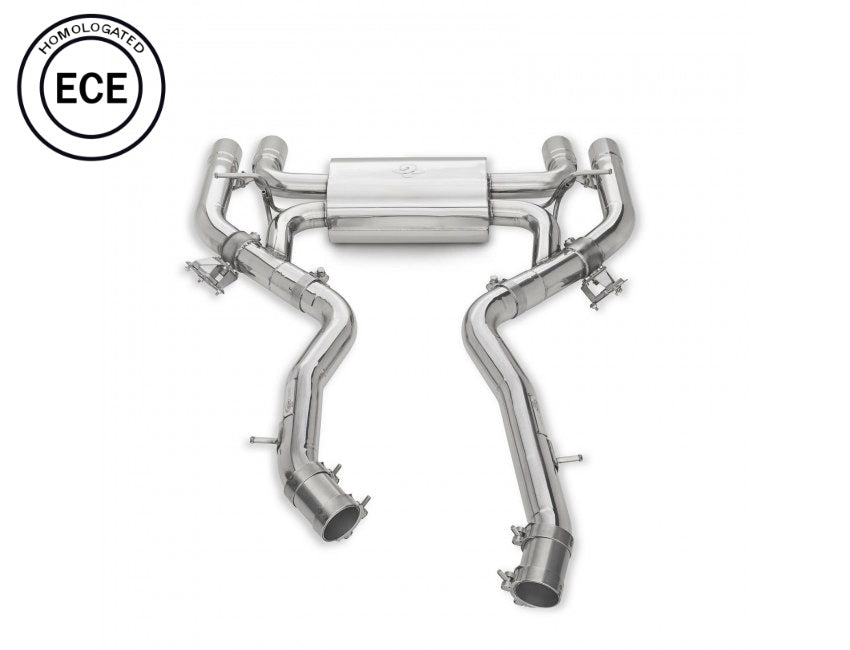 Tubi Style BMW M2 Competition F87N - ECE Exhaust Muffler (2018-2021)