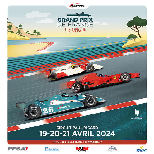 Grand Prix De France Historique - Circuit Paul Ricard - 19/20/21 April 2024