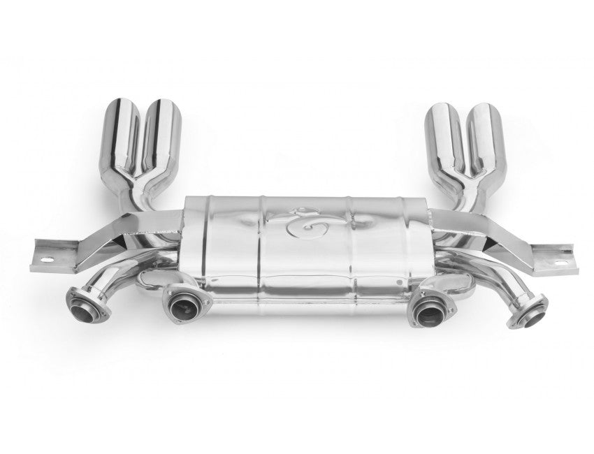 Tubi Style Lamborghini Countach Louder Exhaust Muffler - No Catalytic Converter Markets (1974-1990)