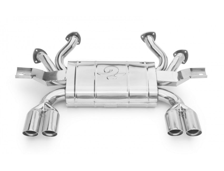 Tubi Style Lamborghini Countach Louder Exhaust Muffler - No Catalytic Converter Markets (1974-1990)
