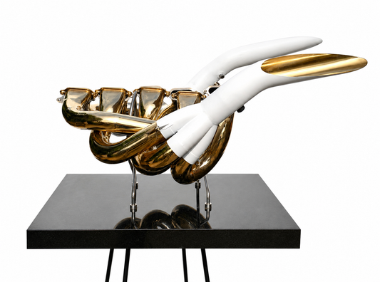 Jordan EJ11 Honda - One-Of-One 24K Gold-Plated Exhaust Sculpture