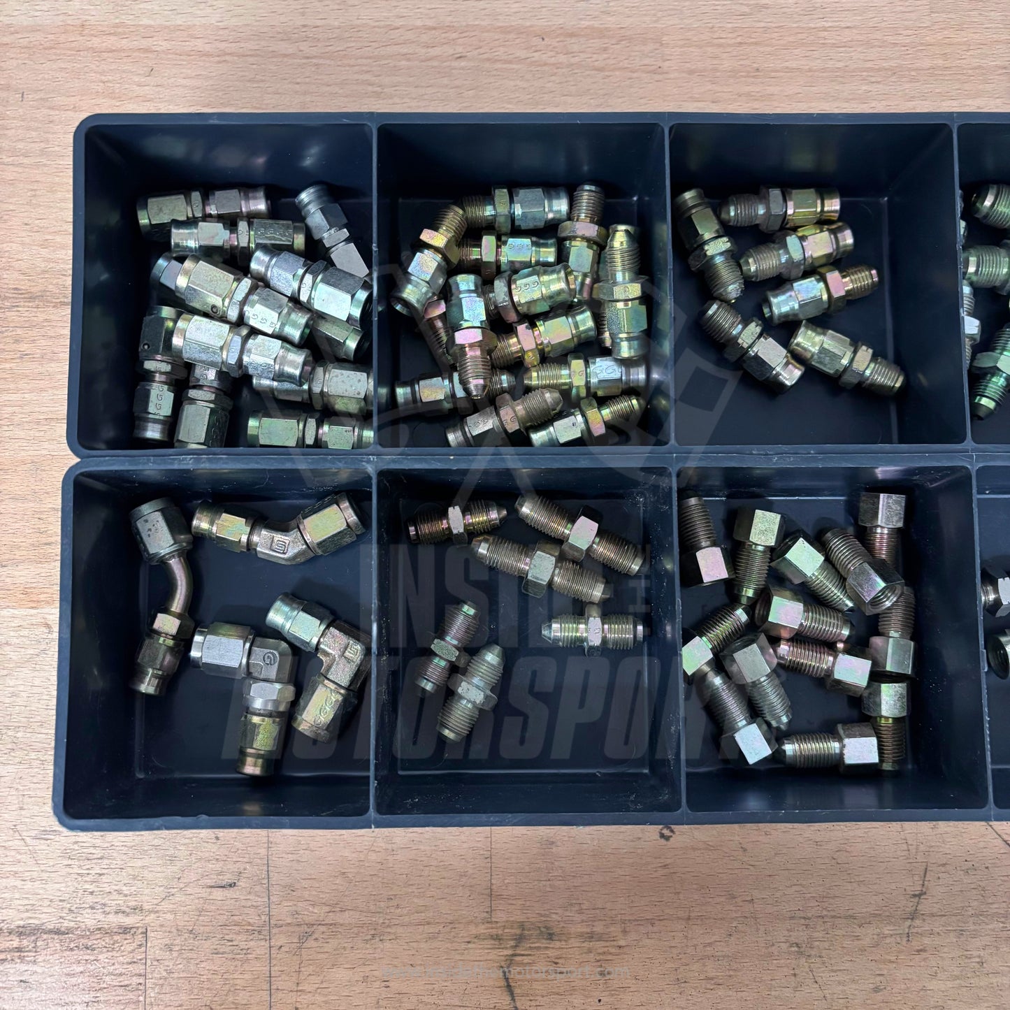 Lot of Reusable Race-Grade Compression Swivel Hose Fittings End ( Hose -3 )