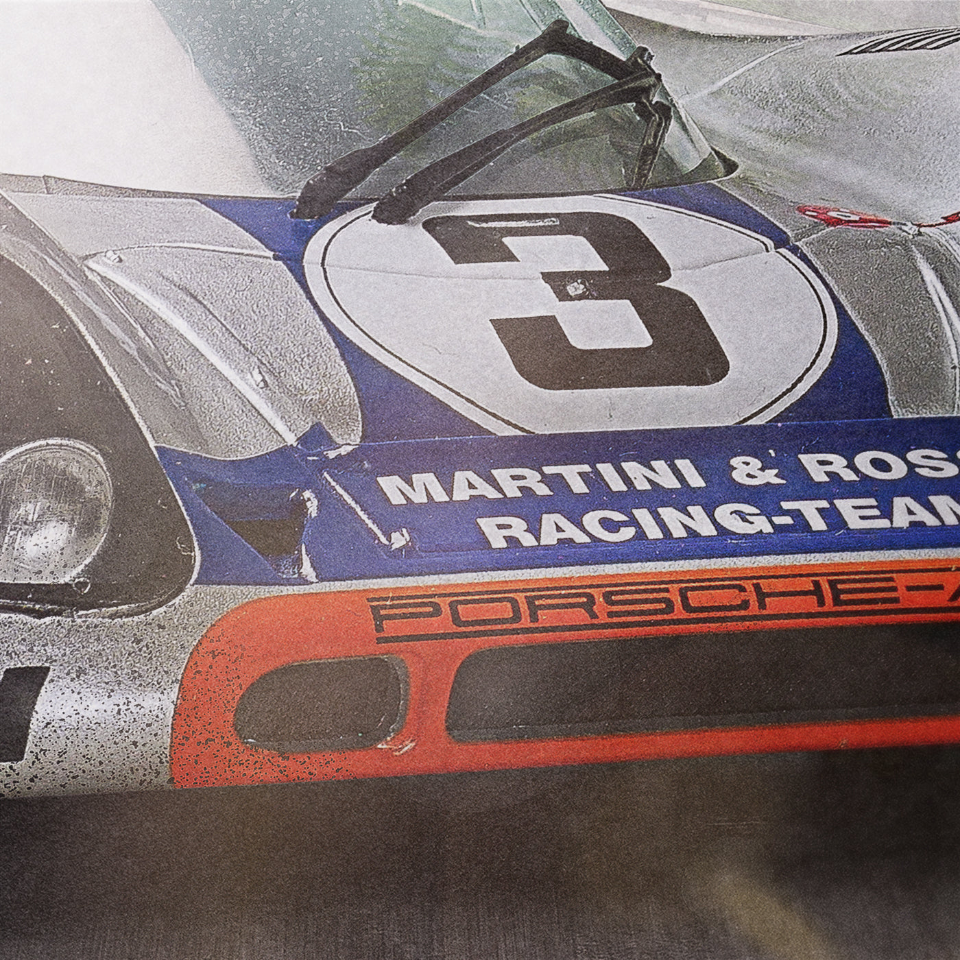 Porsche 917 K Martini Racing - Hollywood Road Trip - Limited Edition Poster