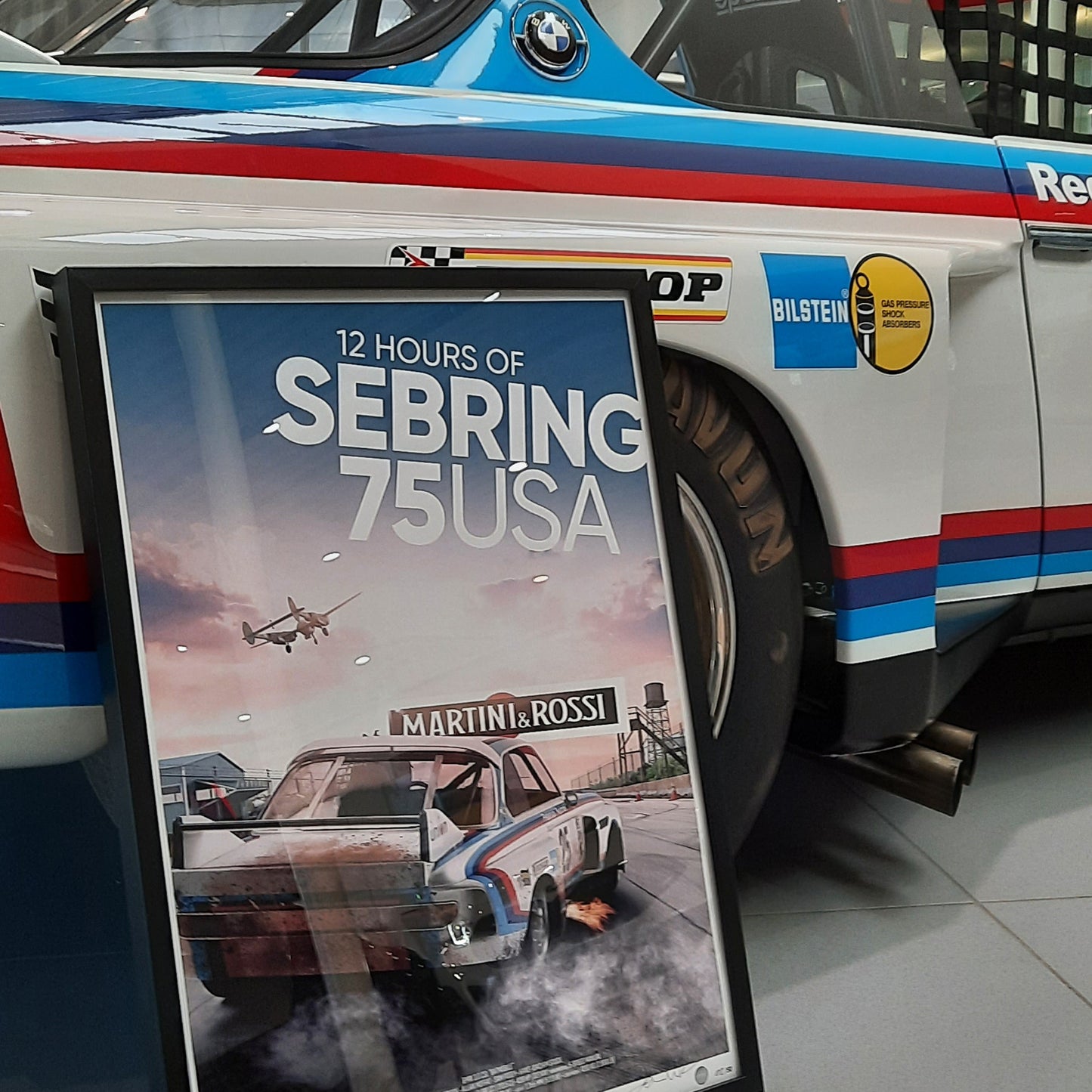 BMW 3.0 CSL – 12h of Sebring 1975 - Limited Edition Poster