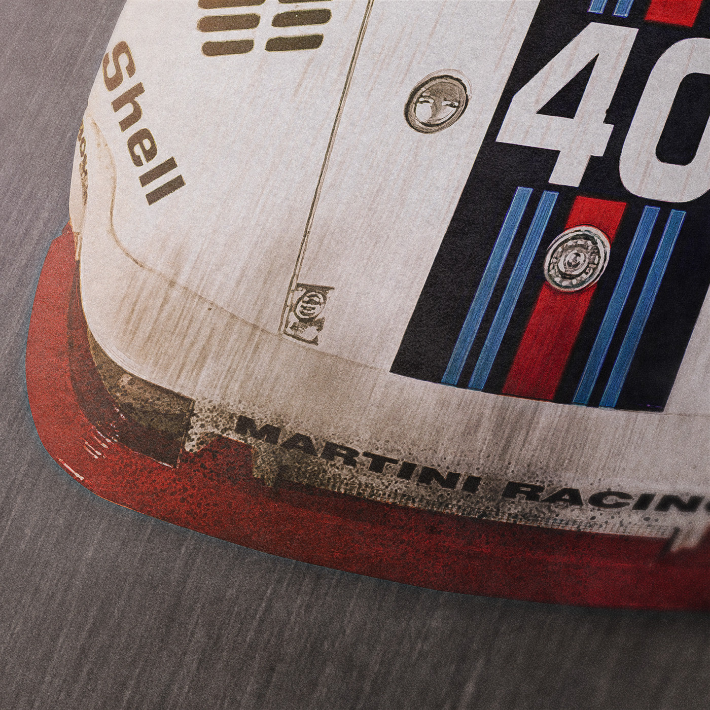 Poster Porsche 935/76 – Face - Limited Edition Poster