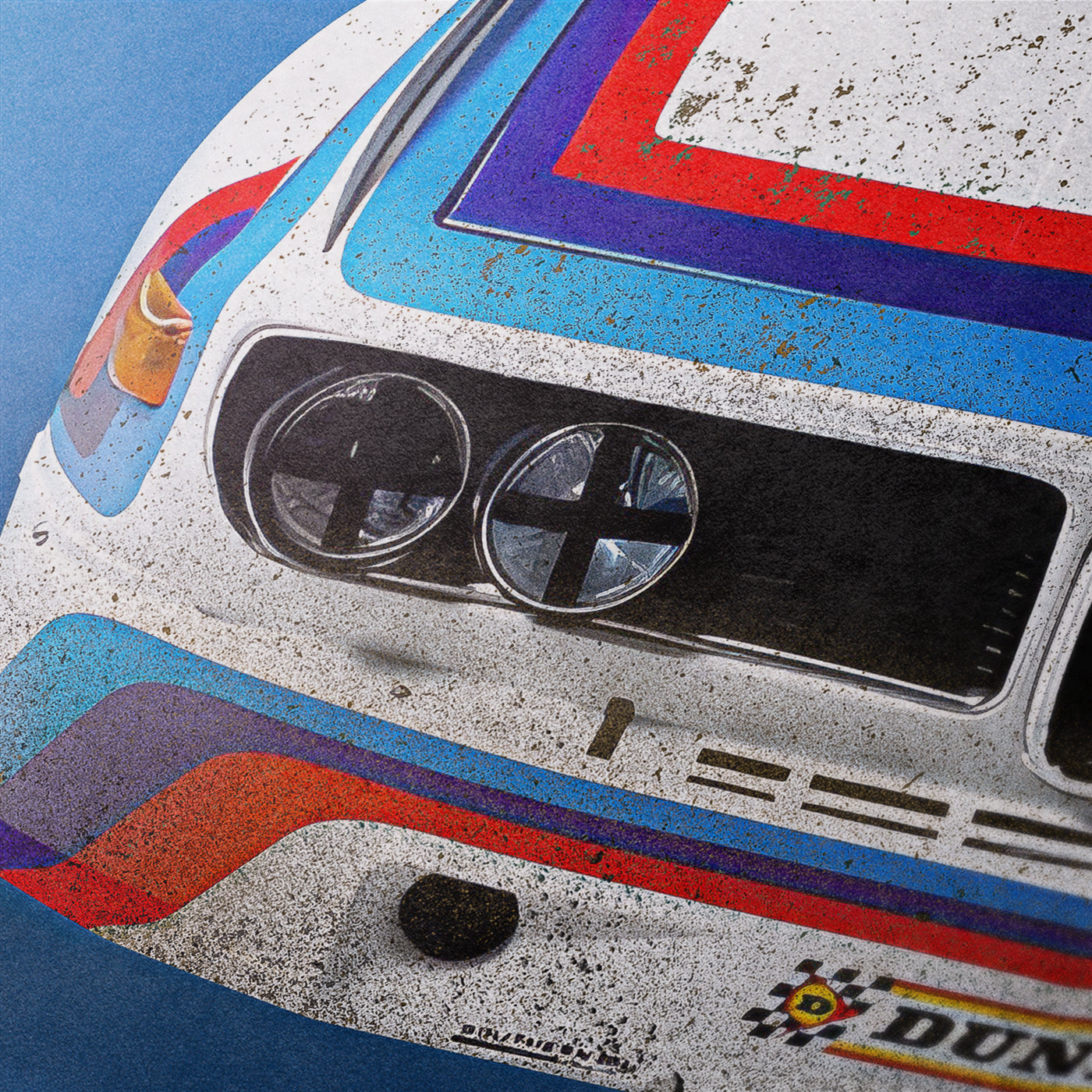 BMW 3.0 CSL – 12h of Sebring 1975 - Limited Edition Poster