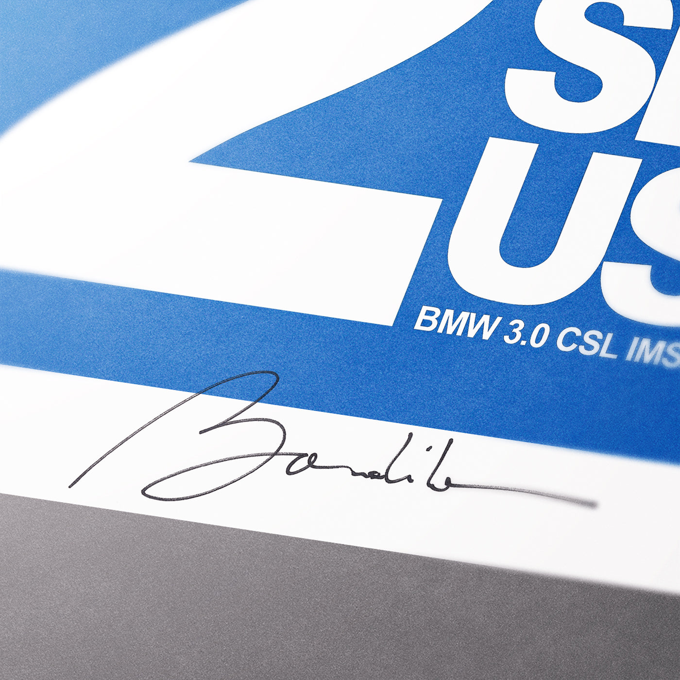 BMW 3.0 CSL – 12h of Sebring 1975 - Limited Edition Poster