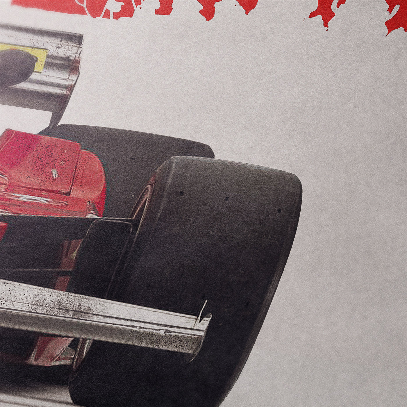 Ferrari 312T – Niki Lauda – Monaco 1975 – Face. Limited Edition Poster