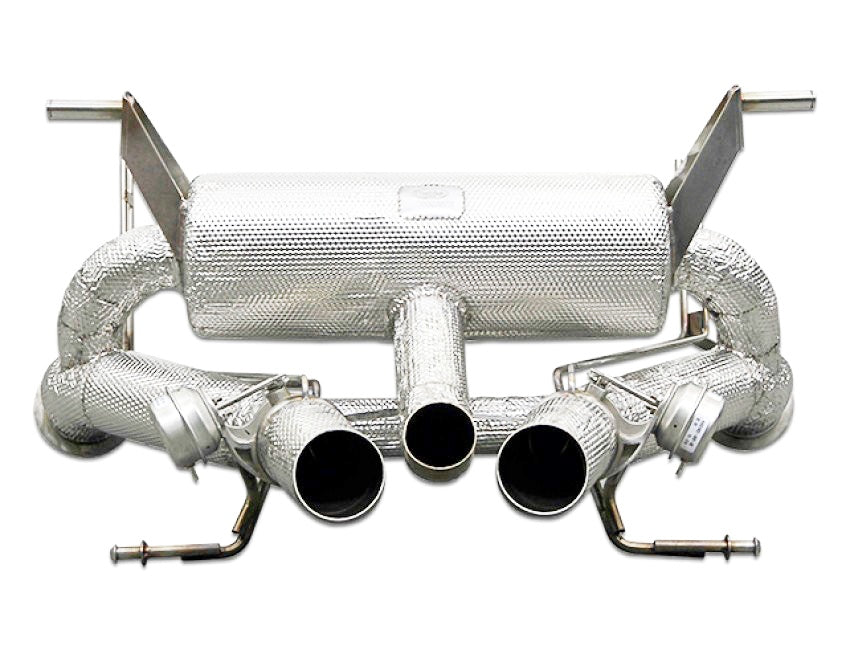 Tubi Style Lamborghini Aventador LP740-4 S Exhaust Muffler with Valves (2017-2022)