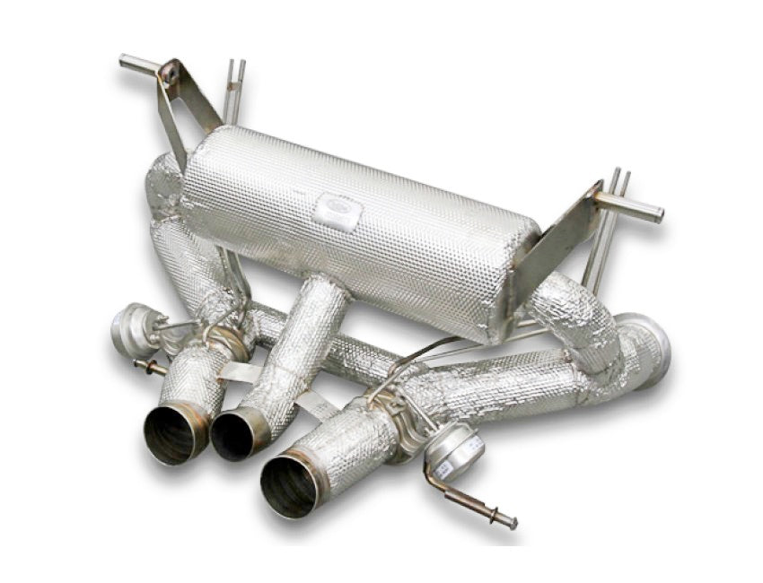 Tubi Style Lamborghini Aventador LP740-4 S Exhaust Muffler with Valves (2017-2022)