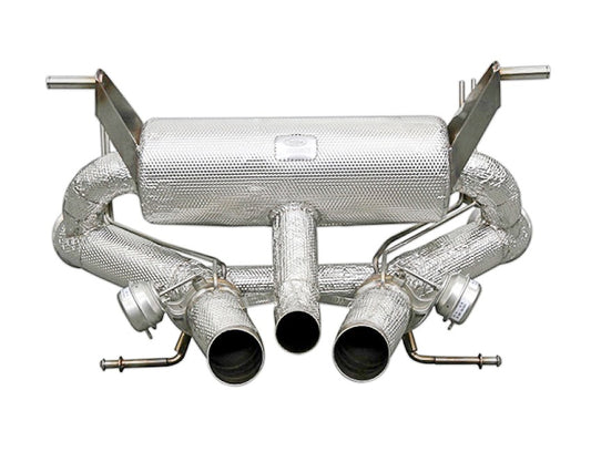 Tubi Style Lamborghini Aventador LP740-4 S Exhaust Muffler with Valves (2017-2022)