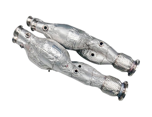 Tubi Style Lamborghini Aventador LP770-4 SVJ - 300 Cells Catalytic Converters Kit (2018)