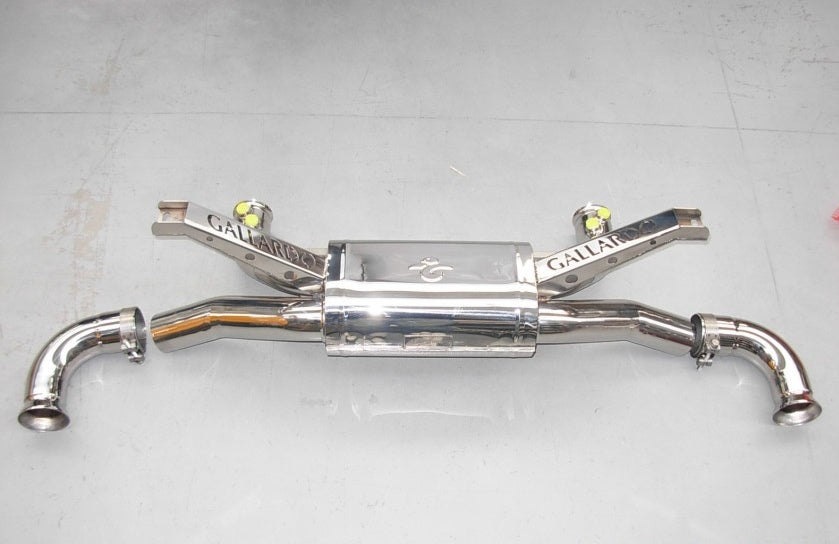 Tubi Style Lamborghini Gallardo 1st Generation Update Exhaust & Spyder - Exhaust Muffler (2006-2008)