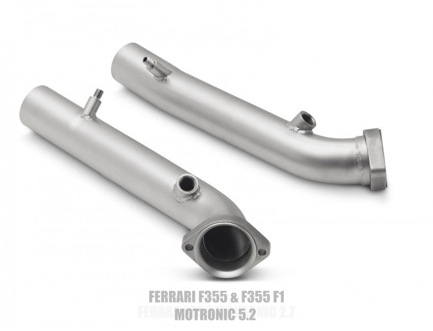 Tubi Style Ferrari F355 & F355 F1 Motronic 5.2 Racetrack Catalytic Bypass High Flow Pipes Kit (1996-1999)