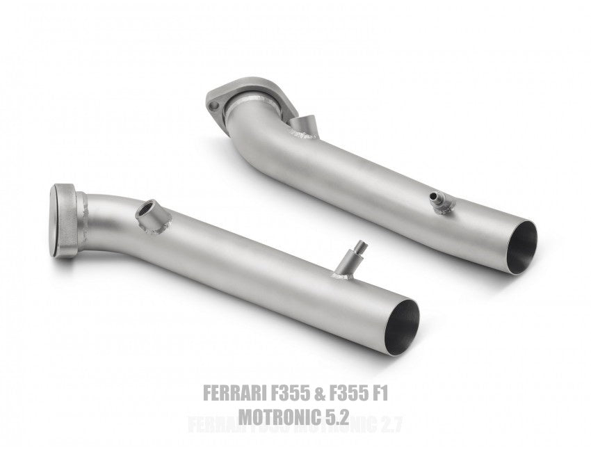 Tubi Style Ferrari F355 & F355 F1 Motronic 5.2 Racetrack Catalytic Bypass High Flow Pipes Kit (1996-1999)