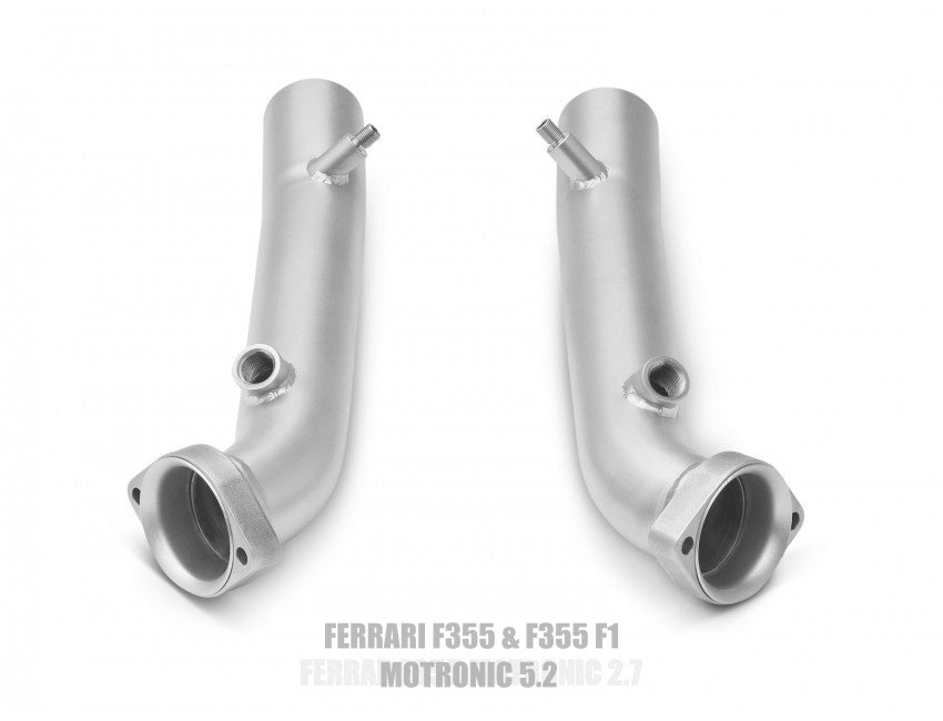 Tubi Style Ferrari F355 & F355 F1 Motronic 5.2 Racetrack Catalytic Bypass High Flow Pipes Kit (1996-1999)