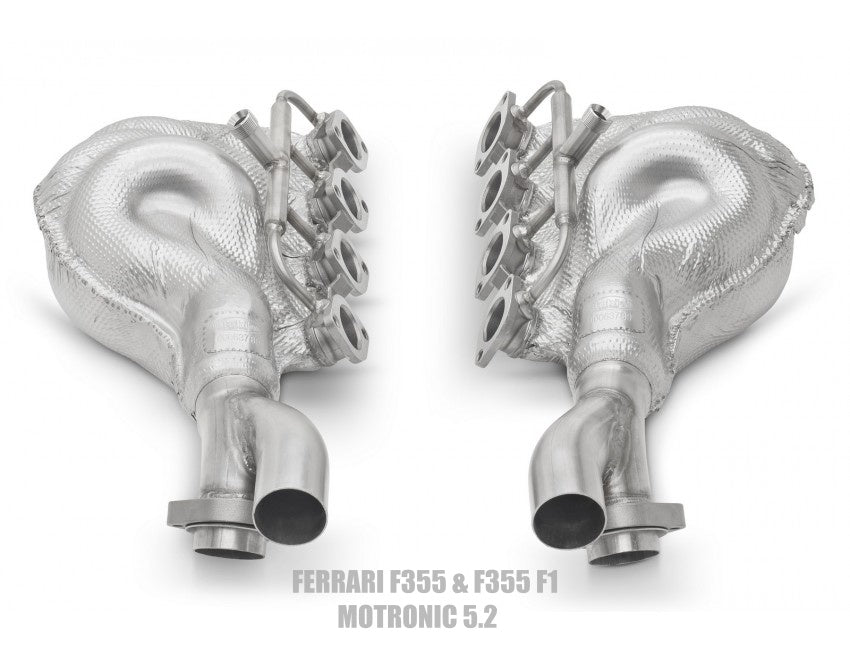 Tubi Style Ferrari F355 & F355 F1 Motronic 5.2 Heat Shielded Manifolds Kit (1996-1999)