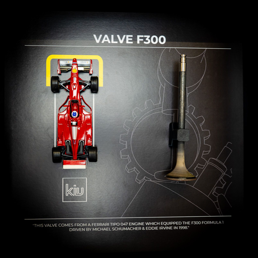 Miniature Frame + Valve F1 Ferrari