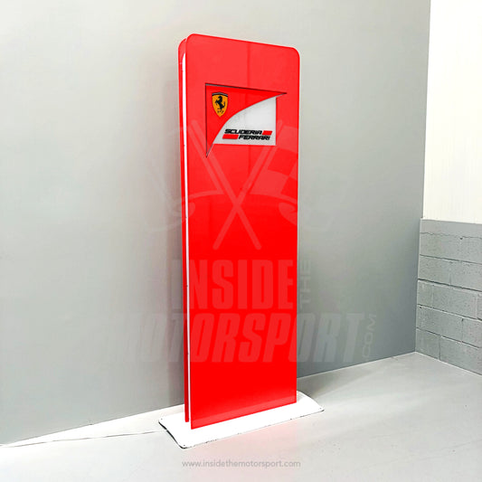 Used Original Totem, Signboard Scuderia Ferrari - 2000s - Formula One - F1