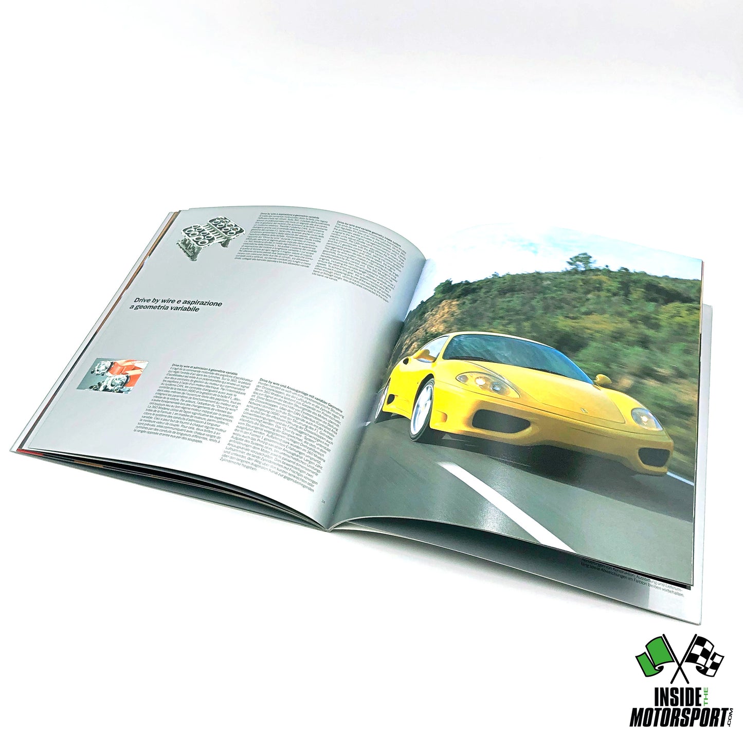 Ferrari 360 Modena -Catalog Prospectus - September 2002