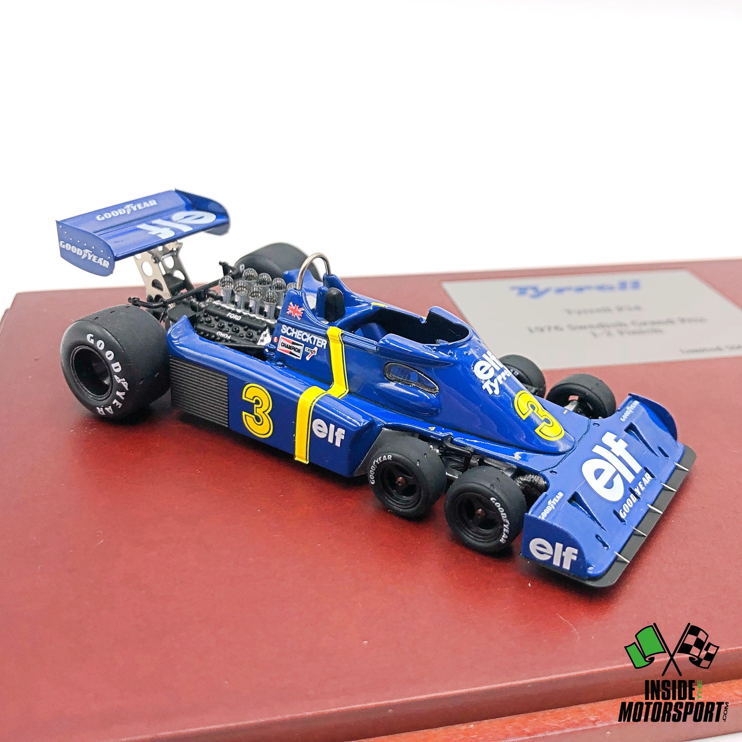 Tyrrell - 2 x F1 P34 GP Swedish 1976 - TrueScale Miniatures 1/43