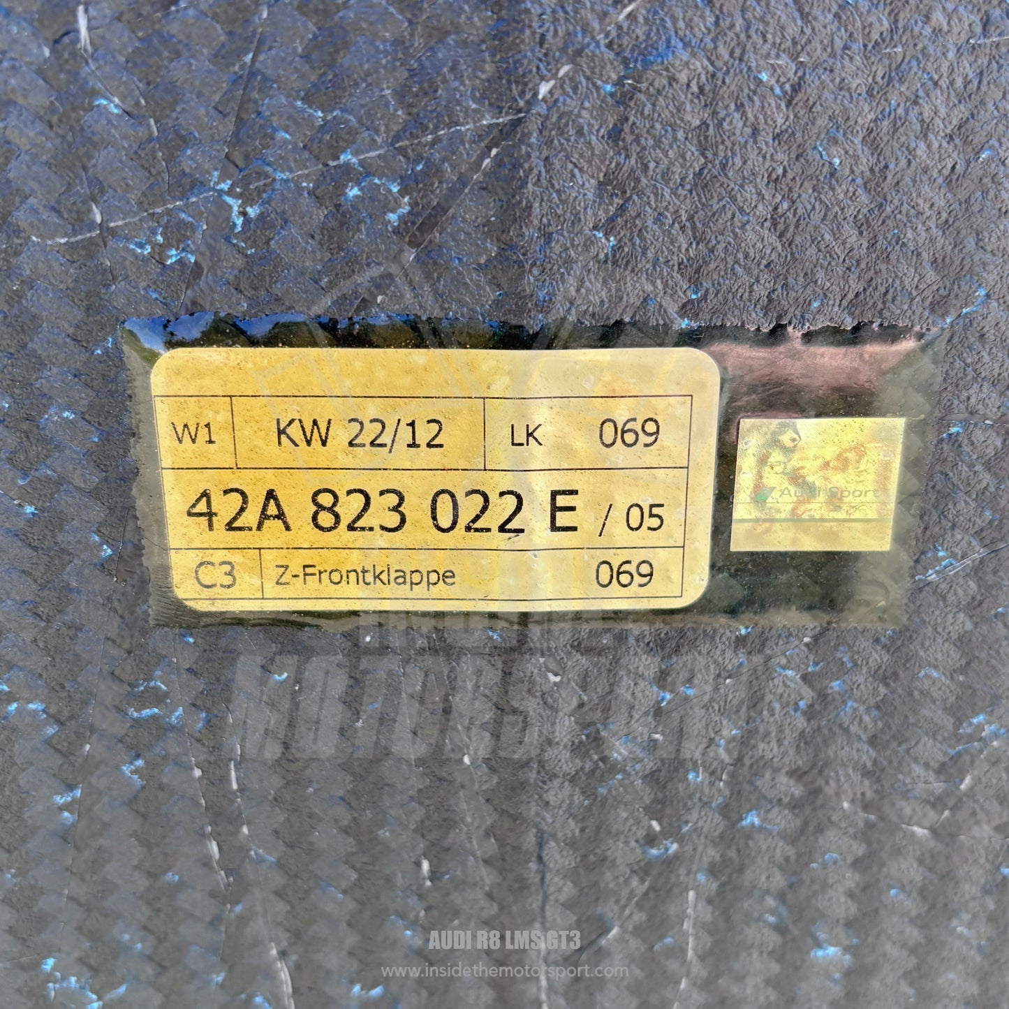 Carbon Front Bonnet Audi R8 LMS GT3