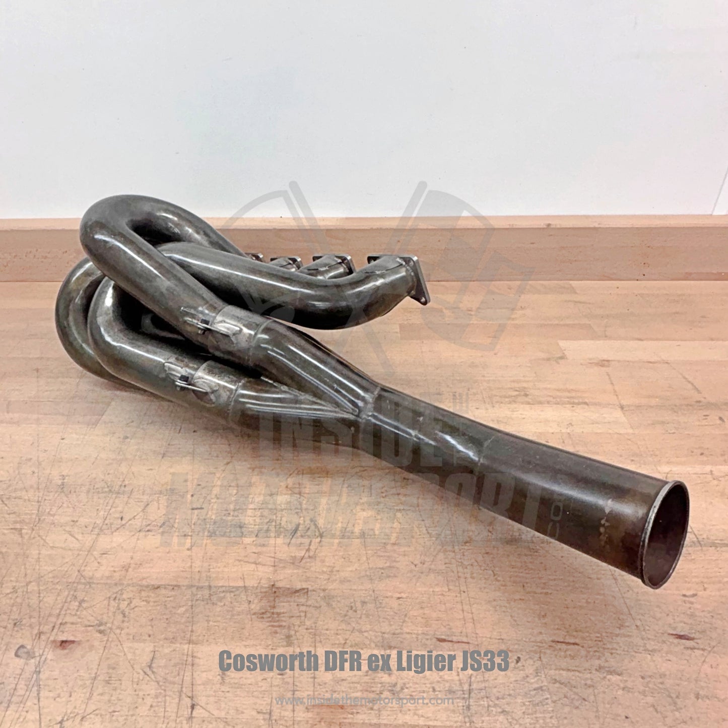 Original Left Exhaust Ford Cosworth DFR V8 Ex. Ligier JS33 (1989)