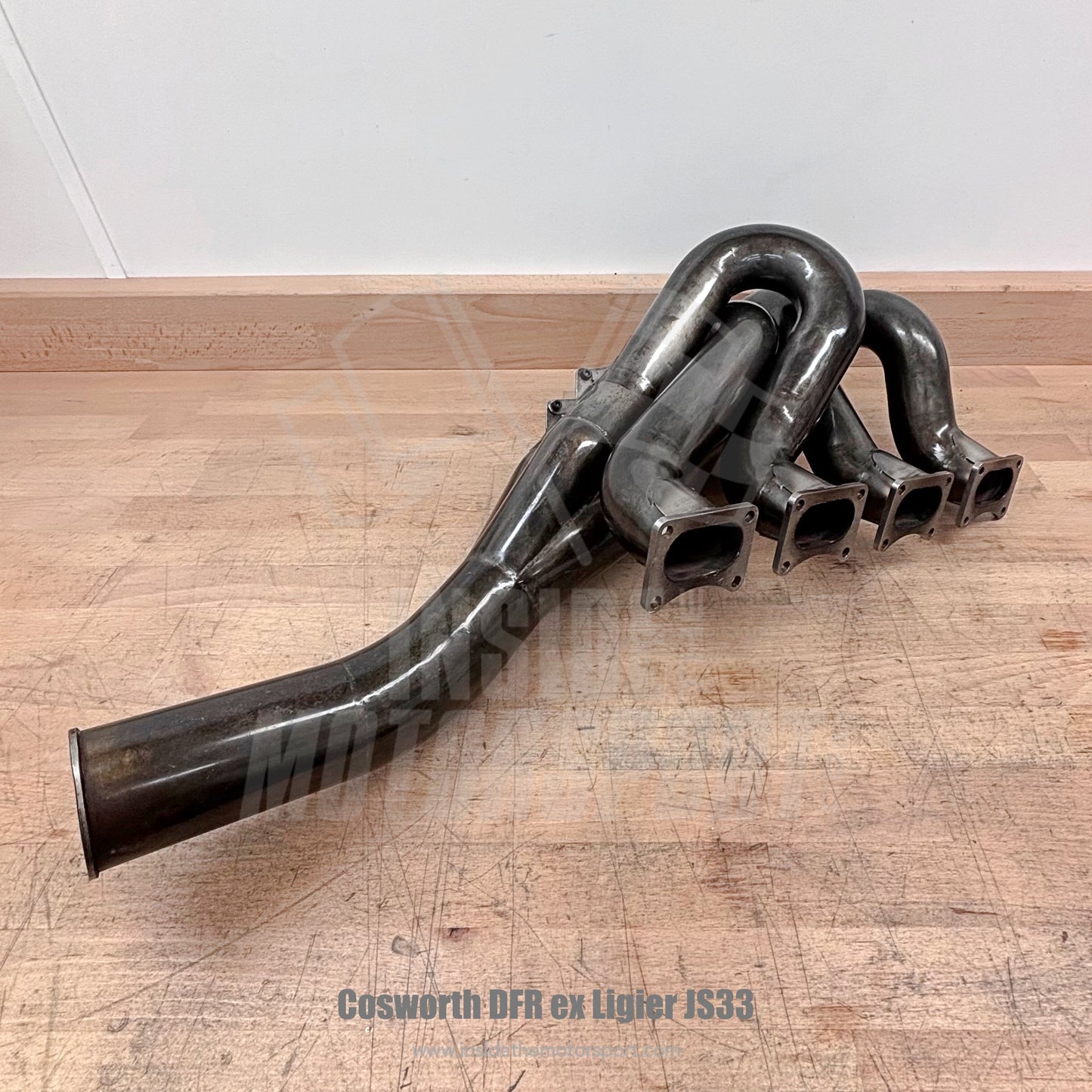 Original Left Exhaust Ford Cosworth DFR V8 Ex. Ligier JS33 (1989)
