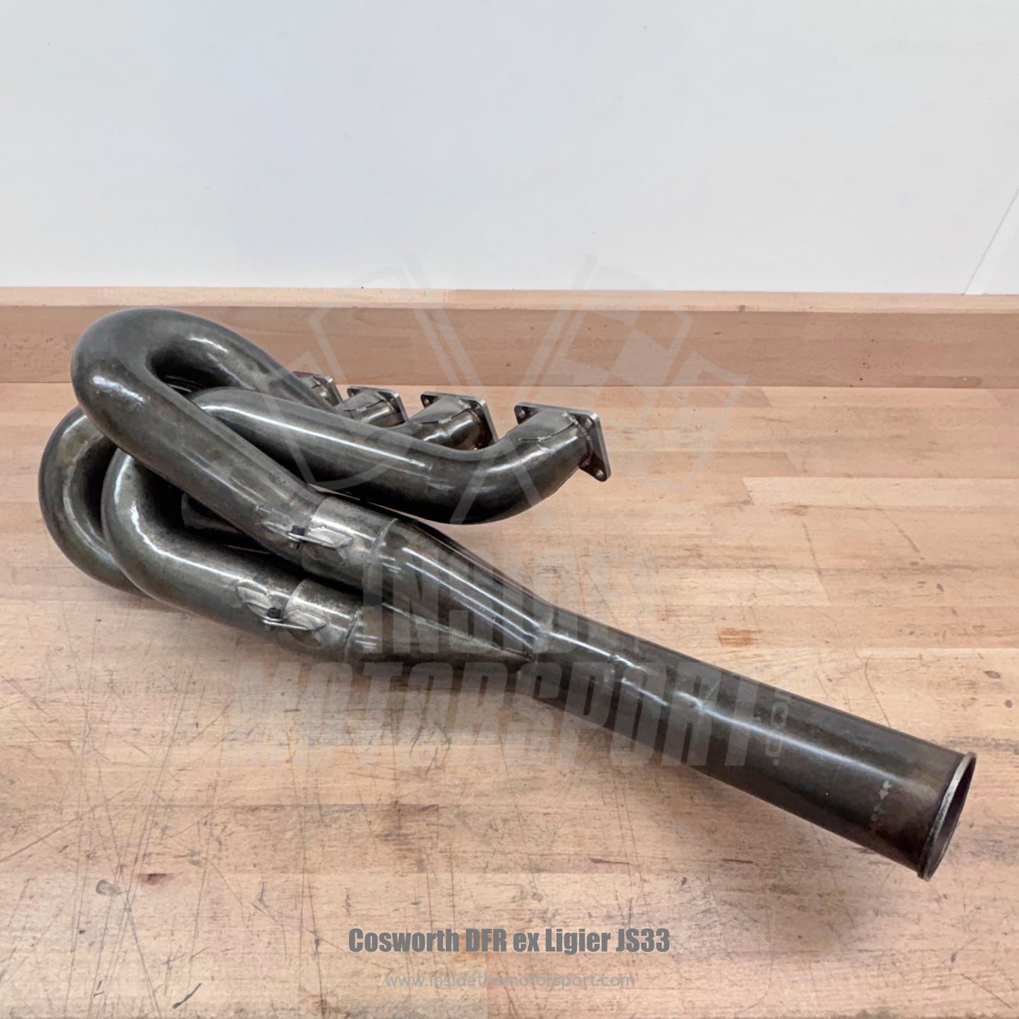 Original Left Exhaust Ford Cosworth DFR V8 Ex. Ligier JS33 (1989)