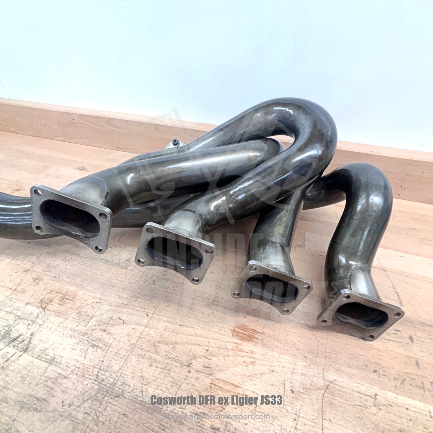 Original Left Exhaust Ford Cosworth DFR V8 Ex. Ligier JS33 (1989)